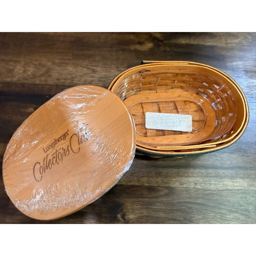 Longaberger Collectors Club Harmony Baskets Set #2-5 with Lids & Boxes NEW